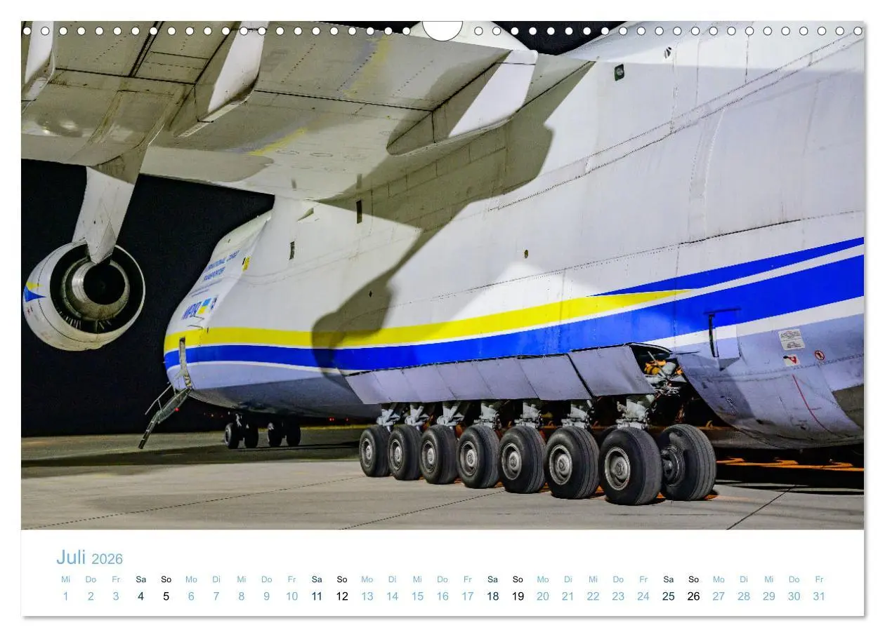 Bild: 9783457549827 | Antonov Airlines, Transportflugzeuge der Superlative (Wandkalender...