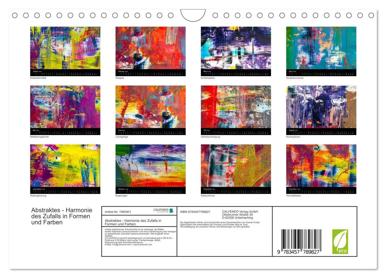 Bild: 9783457789827 | Abstraktes - Harmonie des Zufalls in Formen und Farben...
