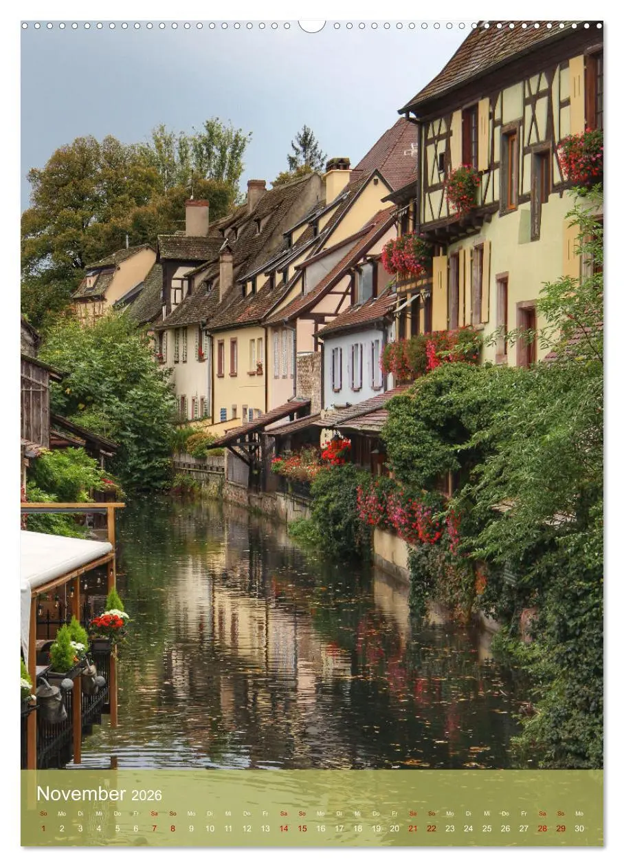Bild: 9783516329827 | Reise durchs Elsass (hochwertiger Premium Wandkalender 2026 DIN A2...