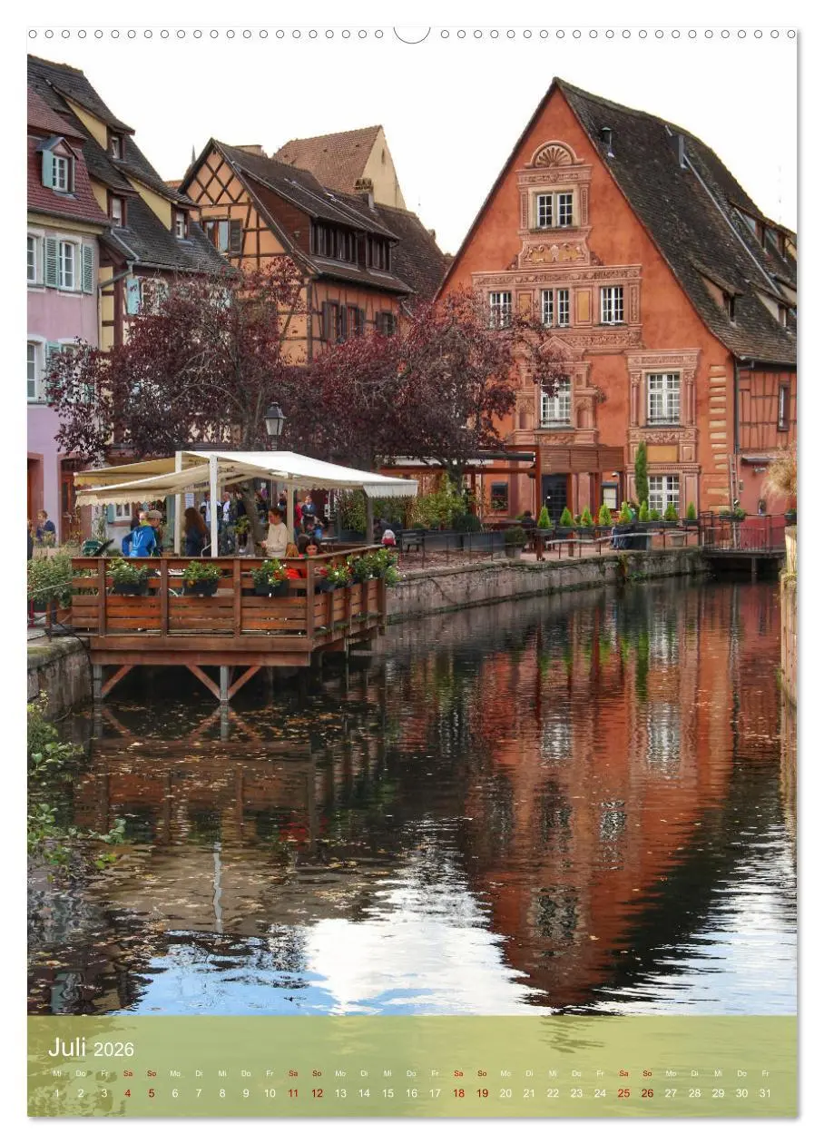 Bild: 9783516329827 | Reise durchs Elsass (hochwertiger Premium Wandkalender 2026 DIN A2...