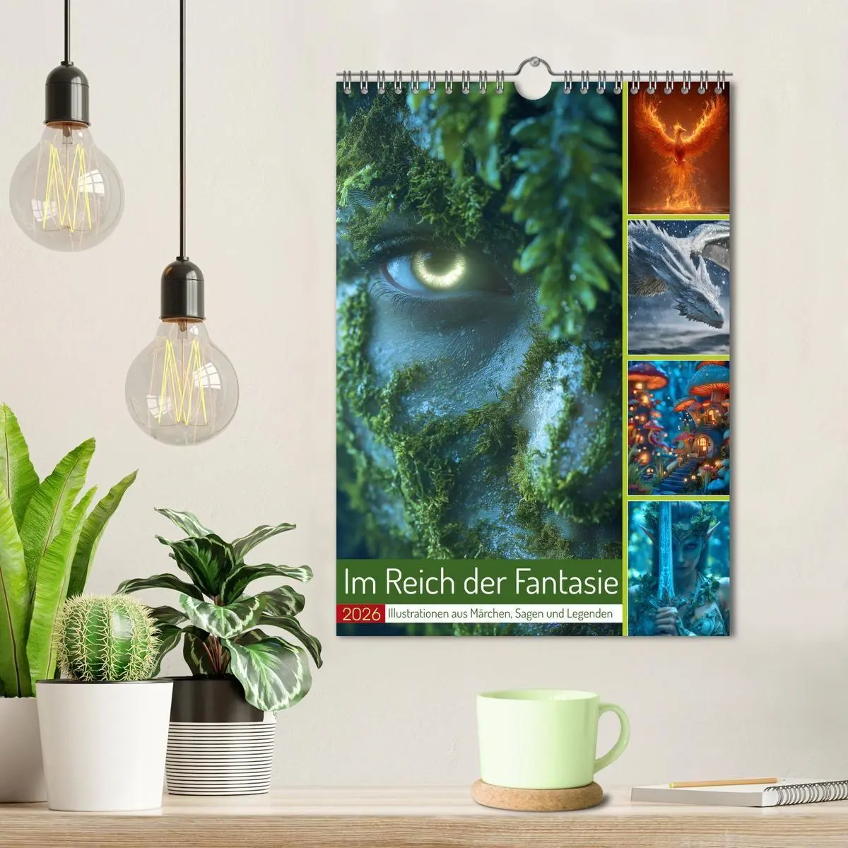Bild: 9783516709827 | Im Reich der Fantasie (Wandkalender 2026 DIN A4 hoch), CALVENDO...