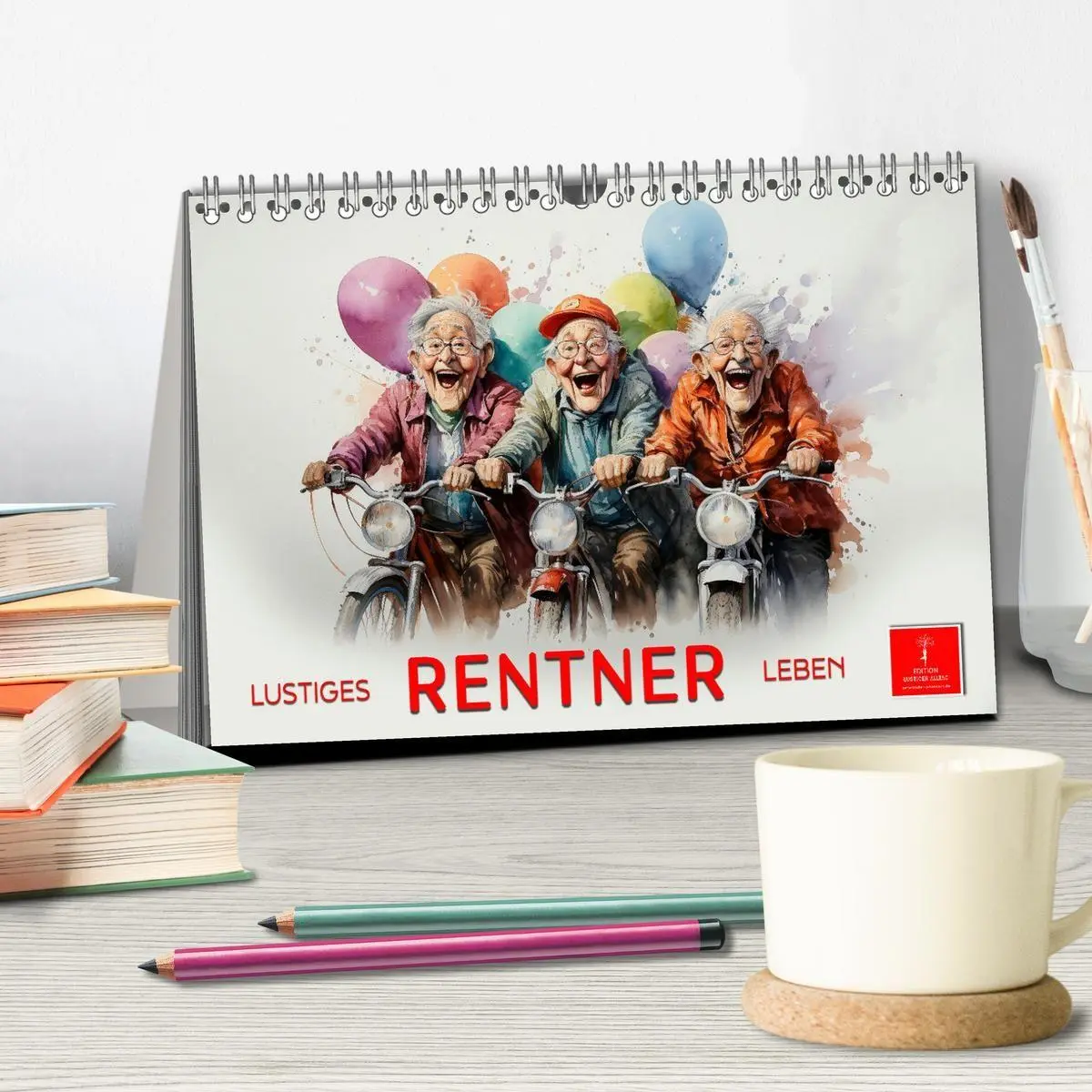 Bild: 9783569279827 | Lustiges Rentner Leben (Tischkalender 2027 DIN A5 quer), CALVENDO...