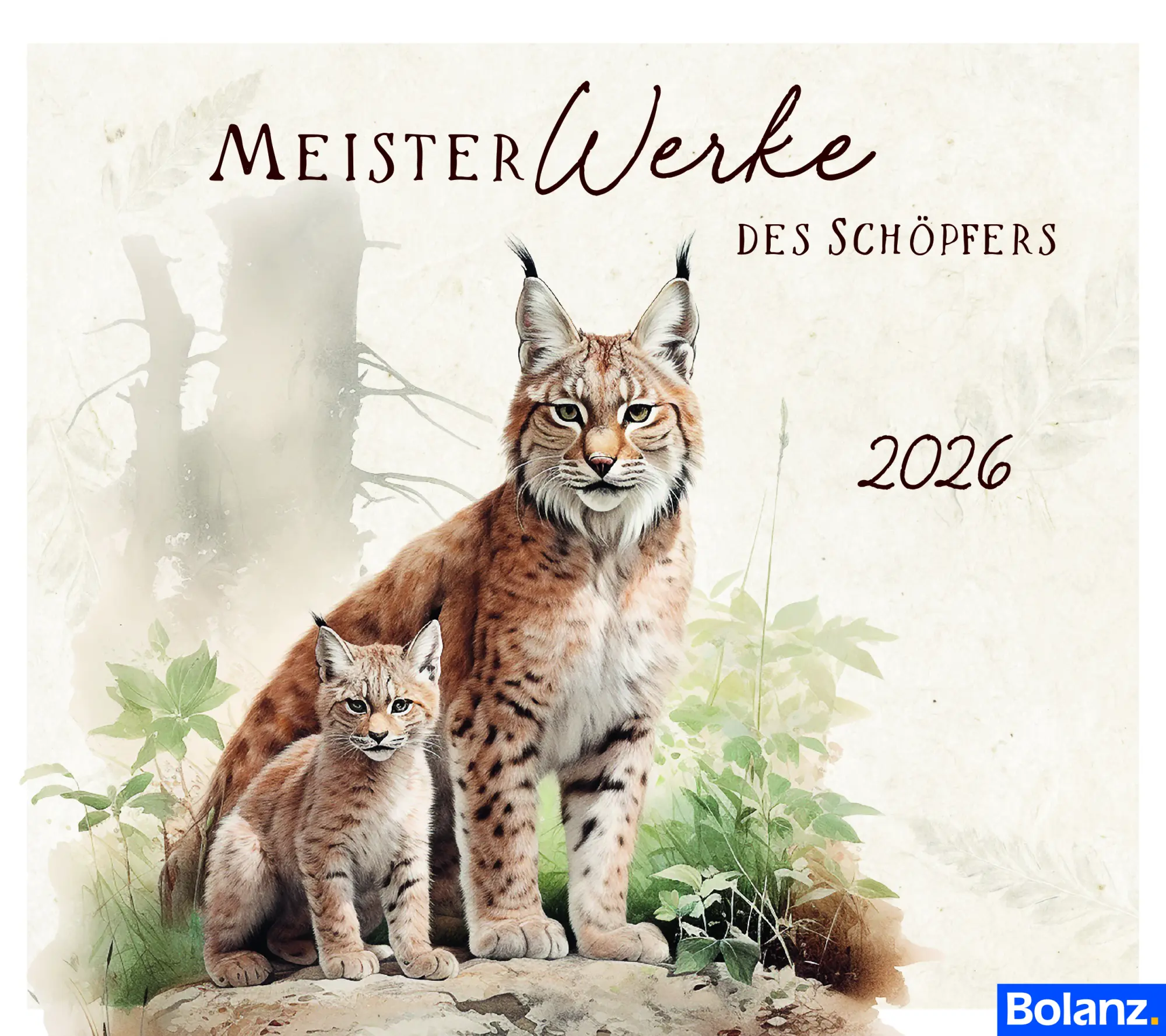 Cover: 9783866039827 | Meisterwerke des Schöpfers 2026 - Tischkalender | Sonstiges | Deutsch