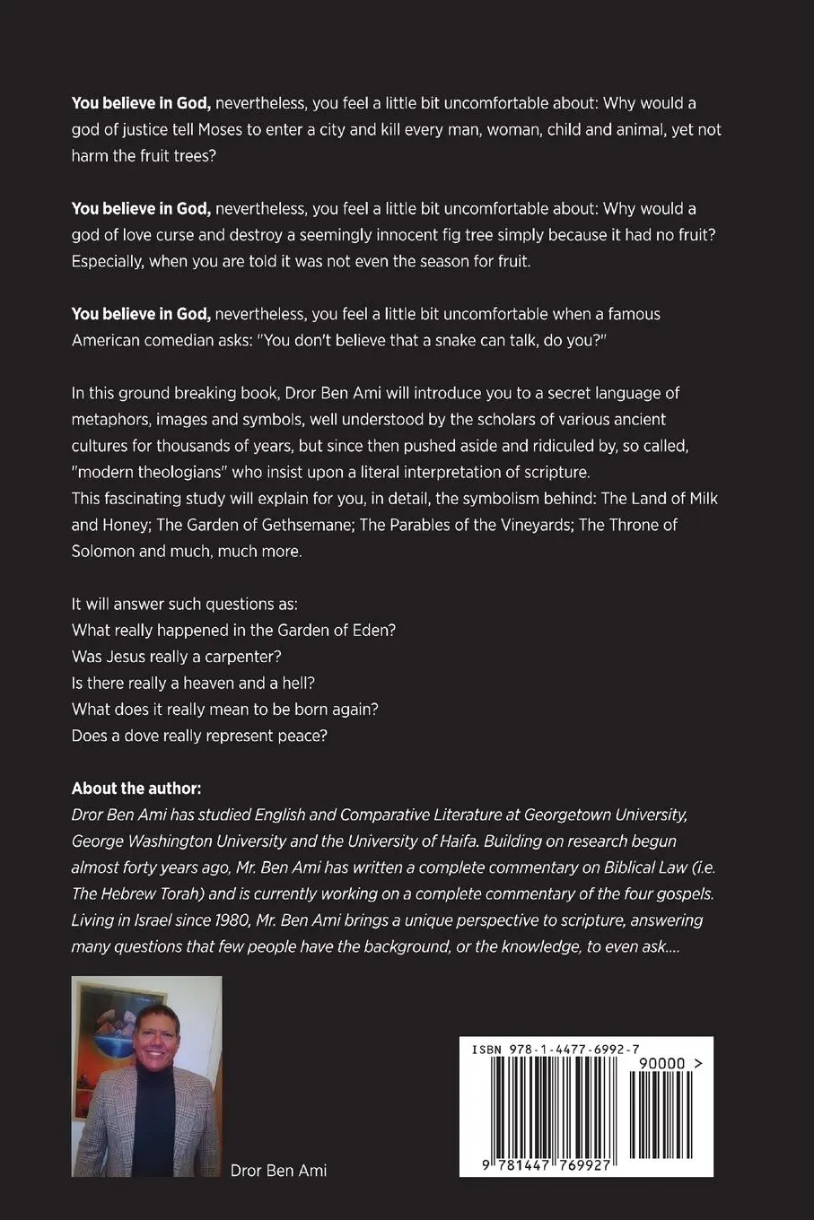 Rückseite: 9781447769927 | The Misunderstanding | Dror Ben Ami | Taschenbuch | Englisch | 2012