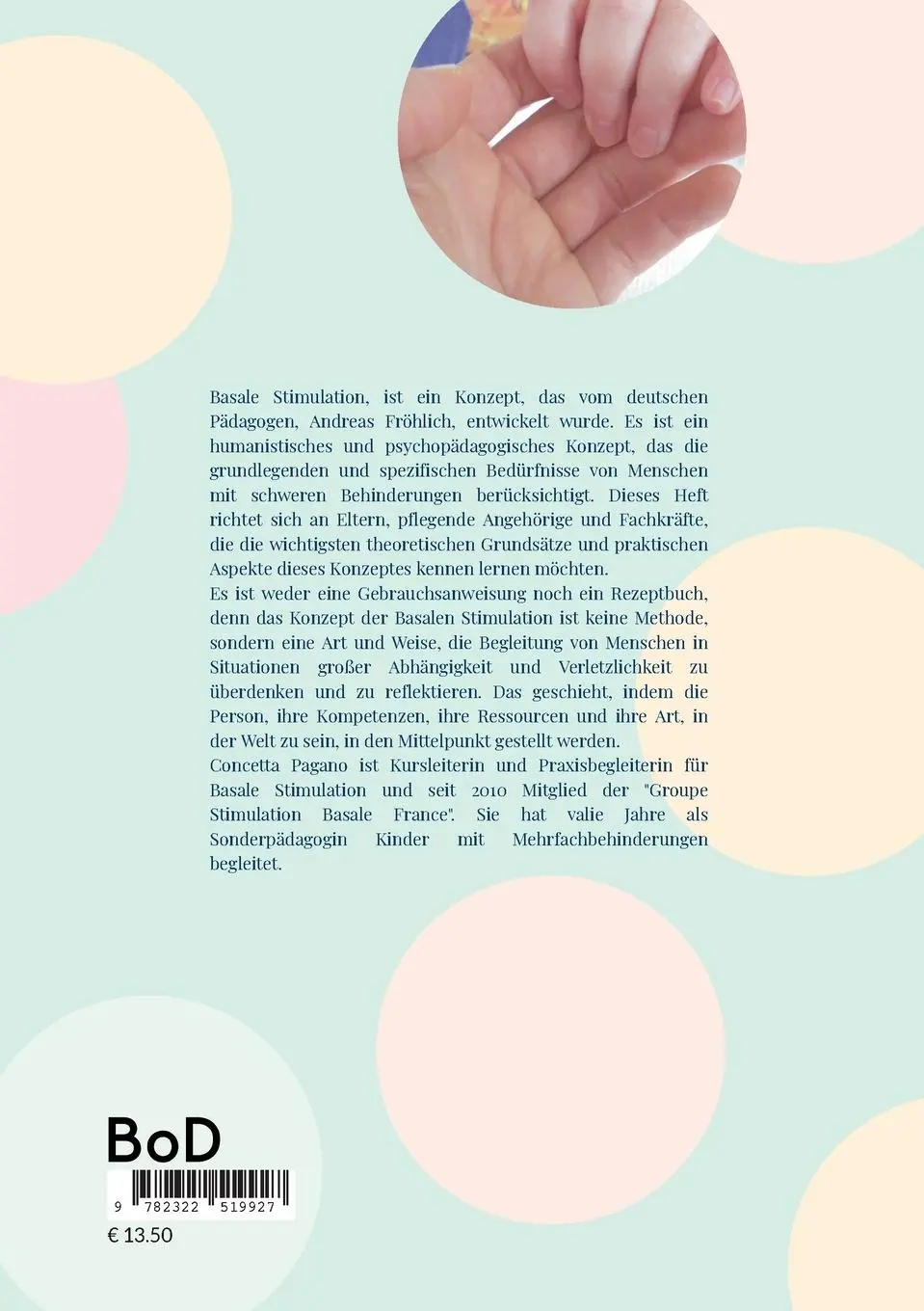 Rückseite: 9782322519927 | Basale Stimulation, was ist das ? | Concetta Pagano | Taschenbuch