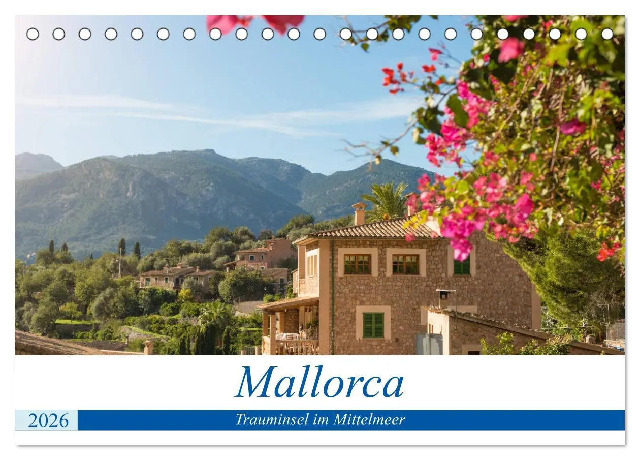 Cover: 9783457849927 | Mallorca - Trauminsel im Mittelmeer (Tischkalender 2026 DIN A5...