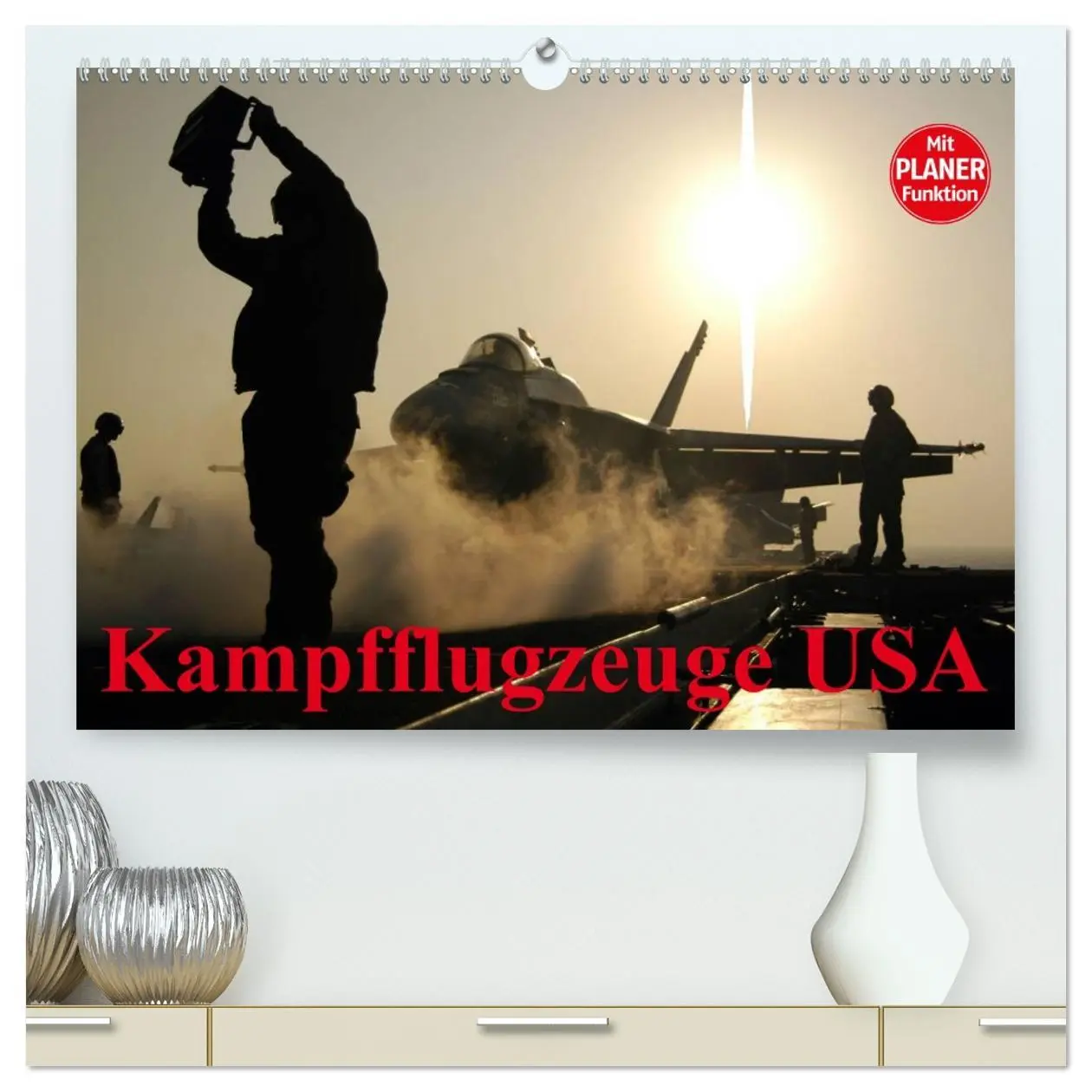 Cover: 9783516009927 | Kampfflugzeuge USA (hochwertiger Premium Wandkalender 2026 DIN A2...