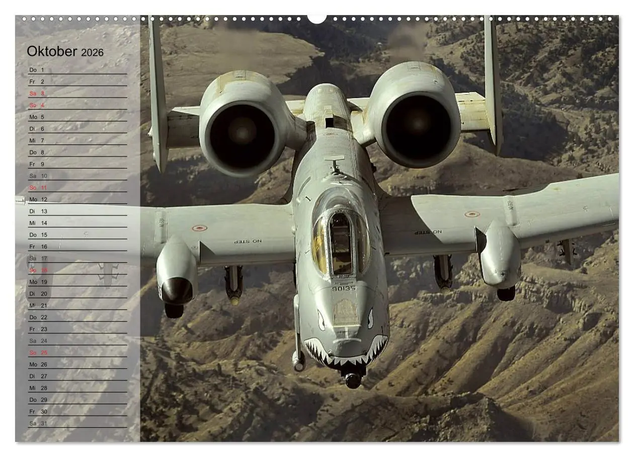 Bild: 9783516009927 | Kampfflugzeuge USA (hochwertiger Premium Wandkalender 2026 DIN A2...