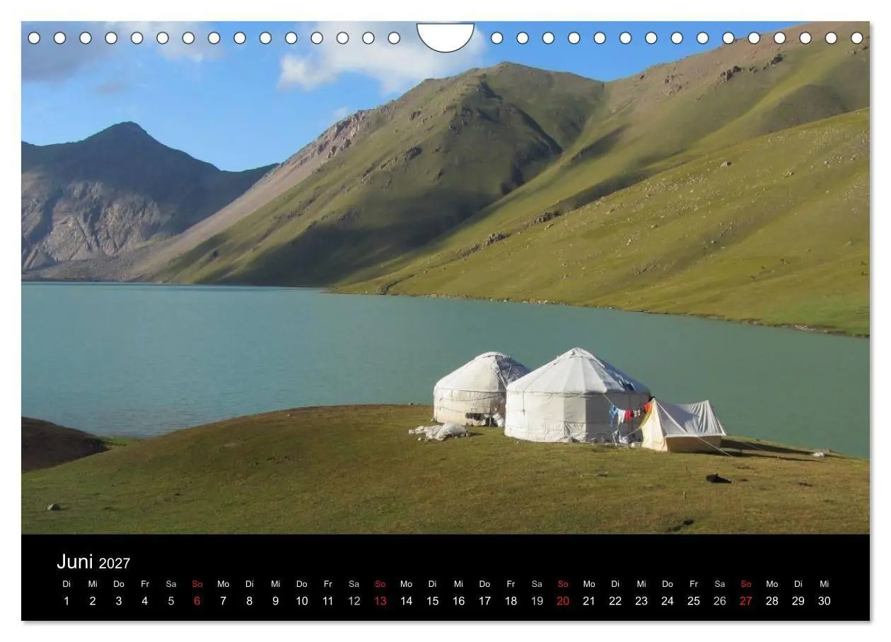 Bild: 9783594159927 | Kirgistan 2027 (Wandkalender 2027 DIN A4 quer), CALVENDO...