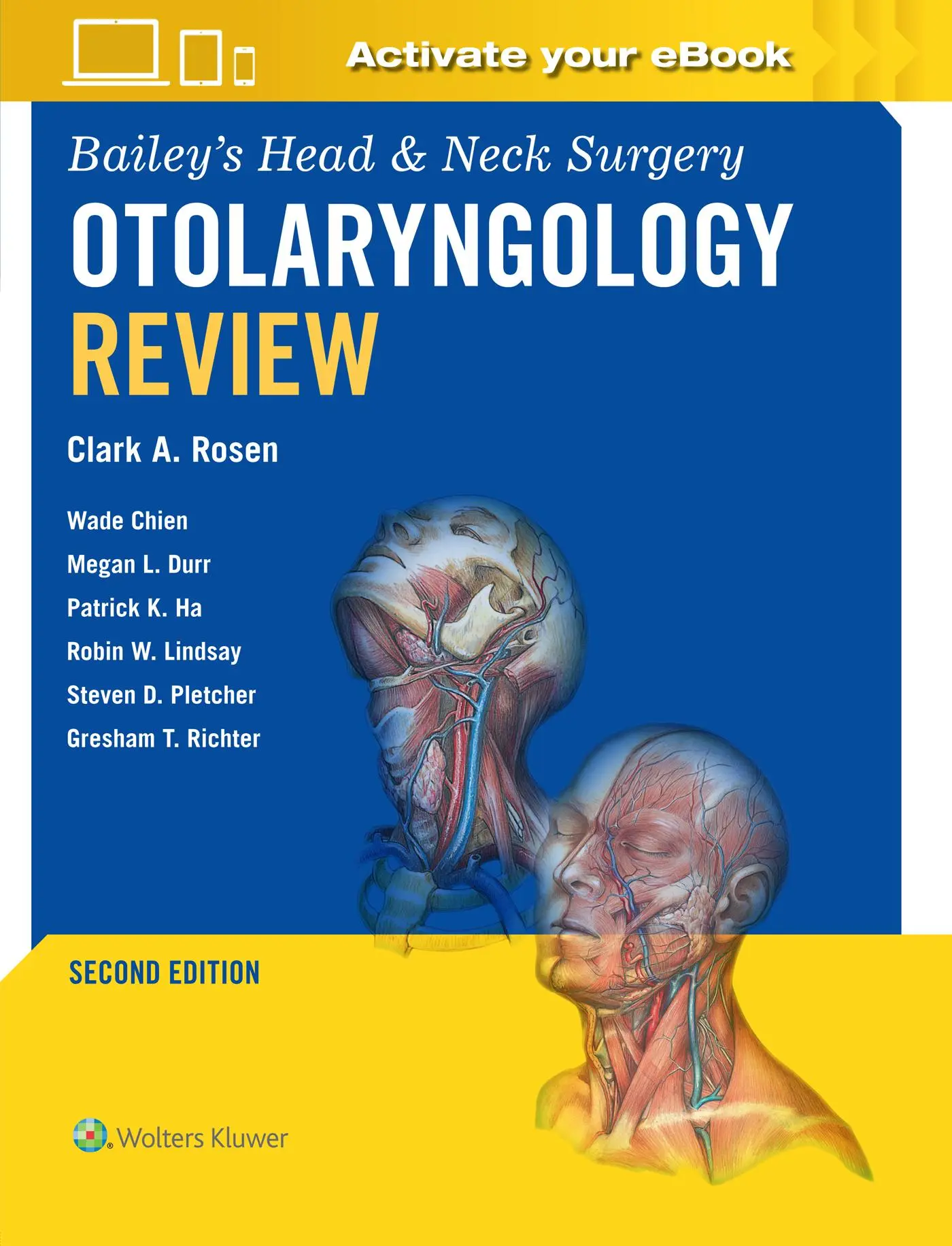 Cover: 9781975170028 | Bailey's Head &amp; Neck Surgery Otolaryngology Review: Print + eBook...