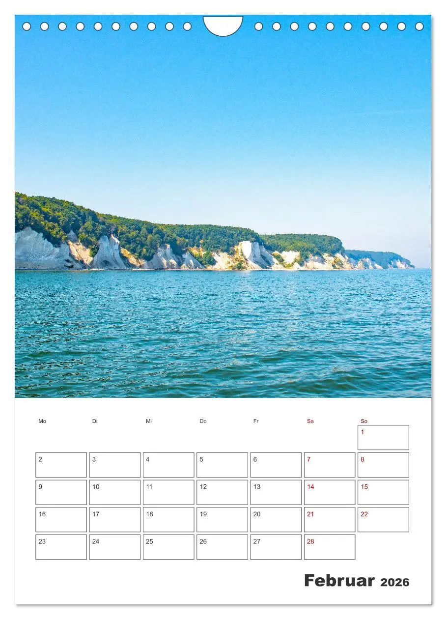 Bild: 9783516360028 | Rügen - Terminplaner (Wandkalender 2026 DIN A4 hoch), CALVENDO...