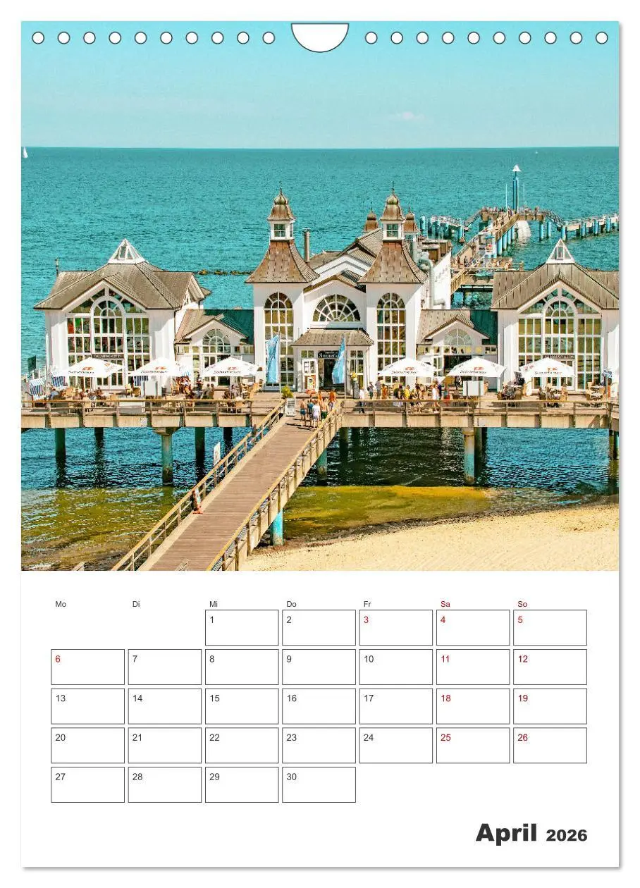 Bild: 9783516360028 | Rügen - Terminplaner (Wandkalender 2026 DIN A4 hoch), CALVENDO...