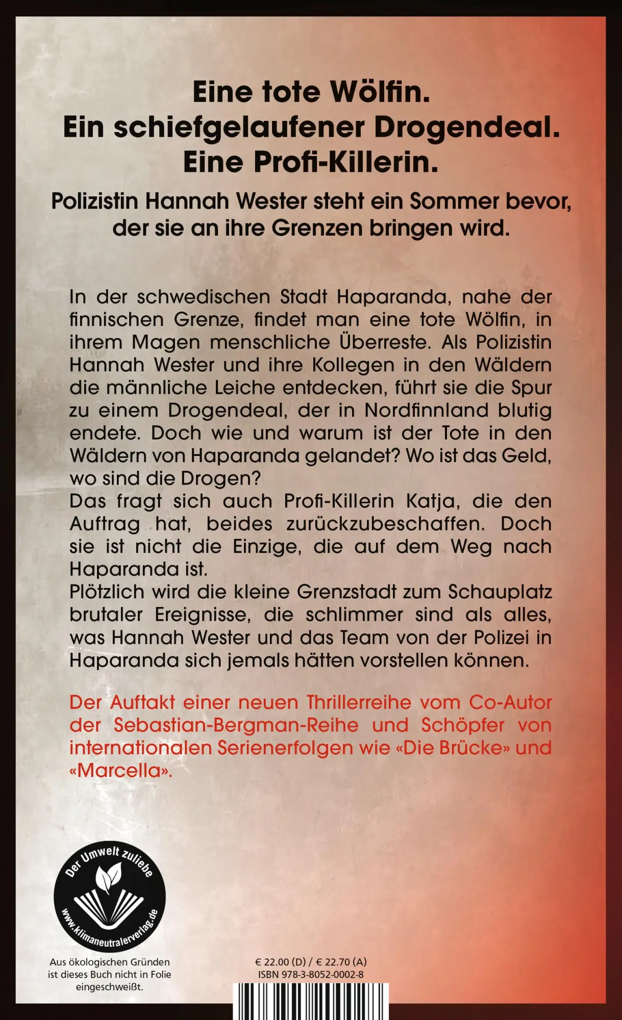 Rückseite: 9783805200028 | Wolfssommer | Hans Rosenfeldt | Buch | 480 S. | Deutsch | 2020