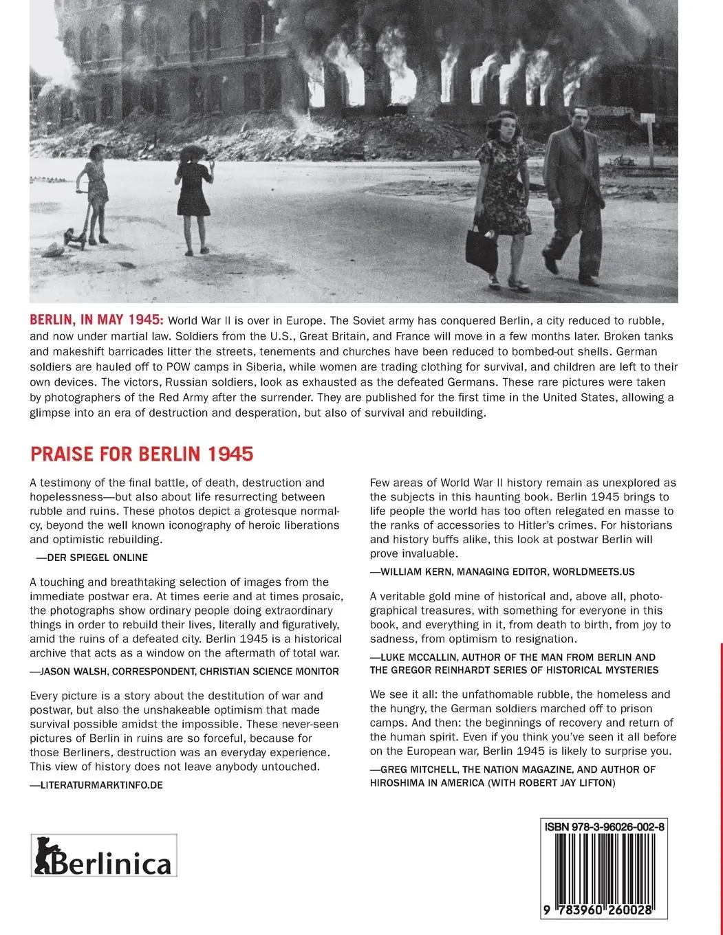 Rückseite: 9783960260028 | Berlin 1945 | World War II: Photos of the Aftermath | Michael Brettin