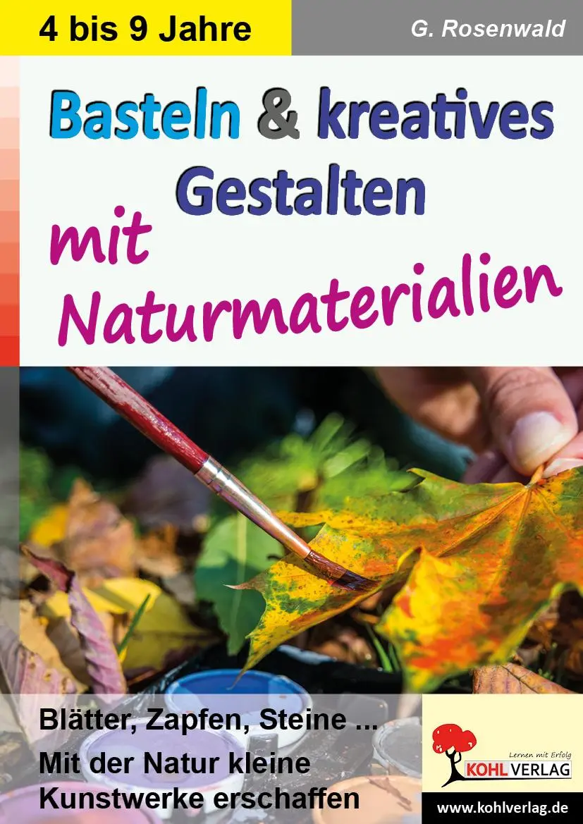 Cover: 9783960400028 | Basteln &amp; kreatives Gestalten | ... mit Naturmaterialien | Rosenwald