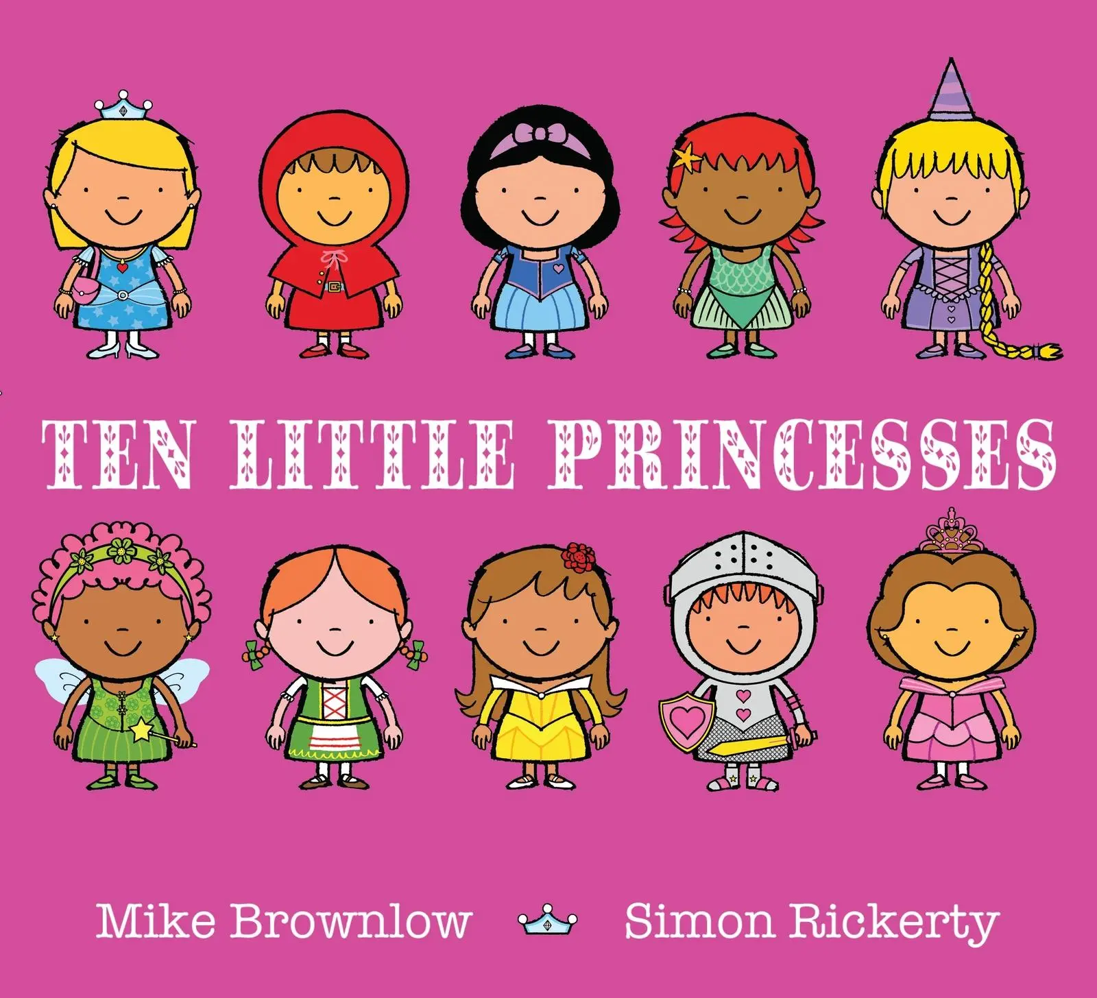 Cover: 9781408330128 | Ten Little Princesses | Mike Brownlow | Taschenbuch | Englisch | 2015