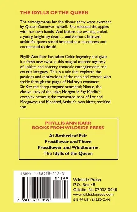 Rückseite: 9781587150128 | The Idylls of the Queen | A Tale of Queen Guenevere | Phyllis Ann Karr