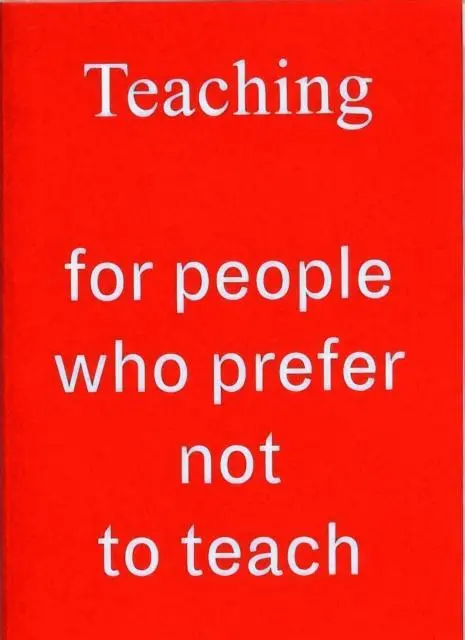 Cover: 9781907840128 | Teaching For People Who Prefer Not To Teach | Rosalie Schweiker | Buch
