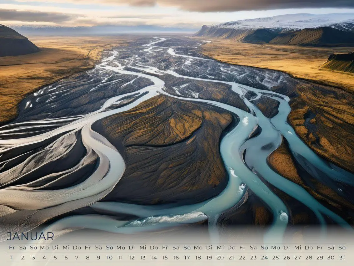 Bild: 9783693570128 | Traum von Island Kalender 2027 | Susanne Pommer (u. a.) | Kalender