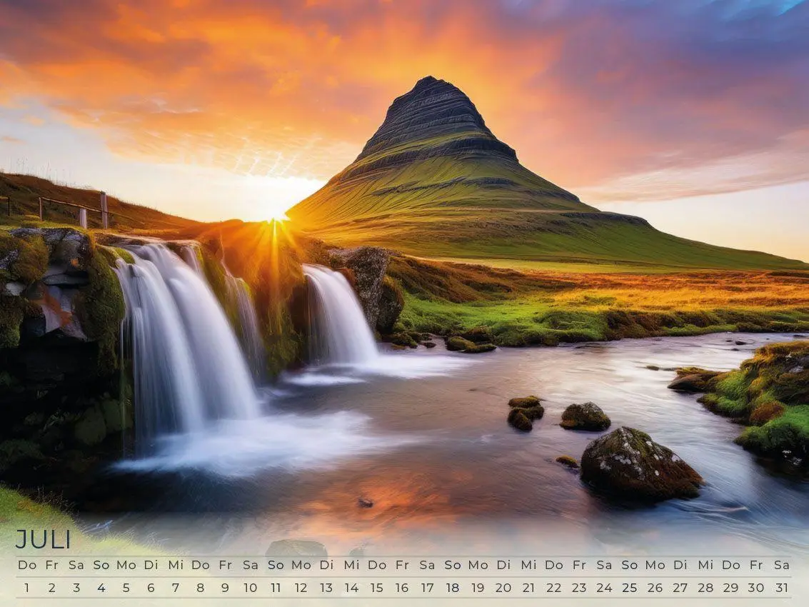 Bild: 9783693570128 | Traum von Island Kalender 2027 | Susanne Pommer (u. a.) | Kalender