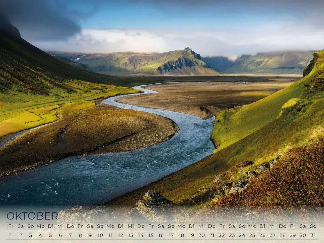 Bild: 9783693570128 | Traum von Island Kalender 2027 | Susanne Pommer (u. a.) | Kalender