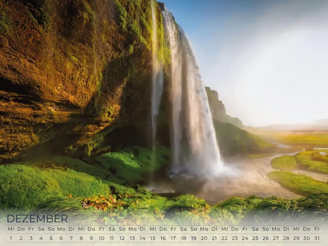 Bild: 9783693570128 | Traum von Island Kalender 2027 | Susanne Pommer (u. a.) | Kalender