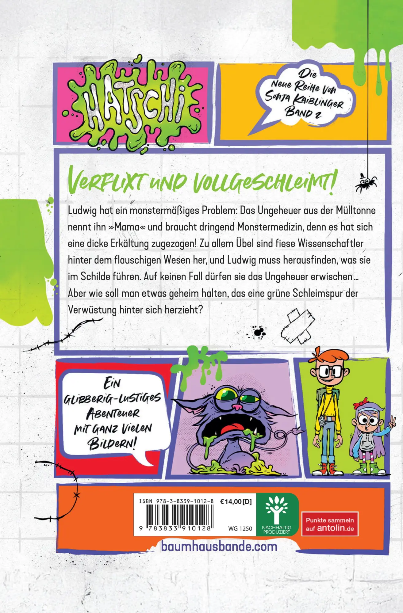 Bild: 9783833910128 | Ungeheuer schleimig (Band 2) | Sonja Kaiblinger | Buch | 128 S. | 2025