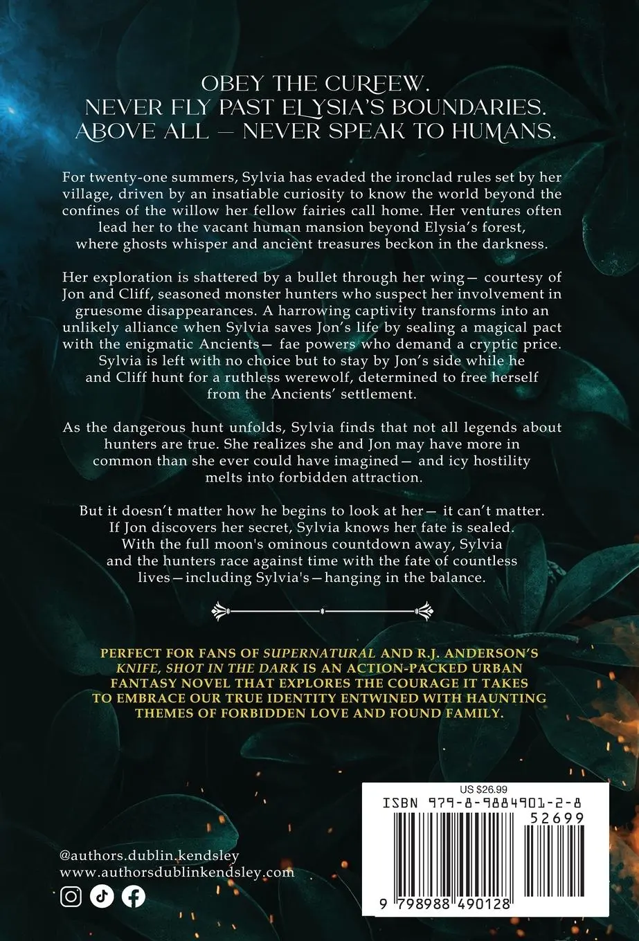 Rückseite: 9798988490128 | Shot in the Dark | Mary Dublin (u. a.) | Buch | Englisch | 2024