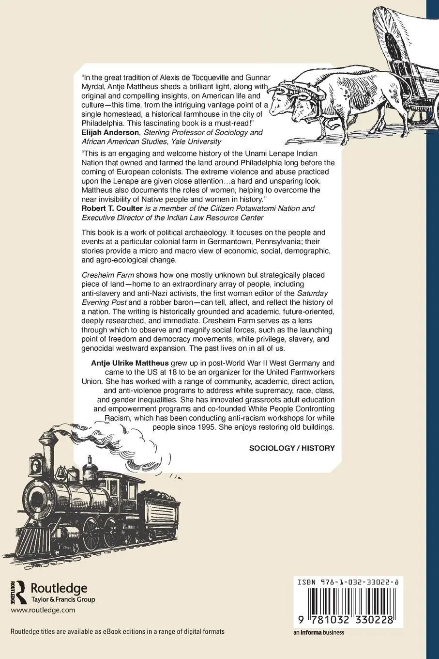 Rückseite: 9781032330228 | Cresheim Farm | Antje Ulrike Mattheus | Taschenbuch | Englisch | 2023