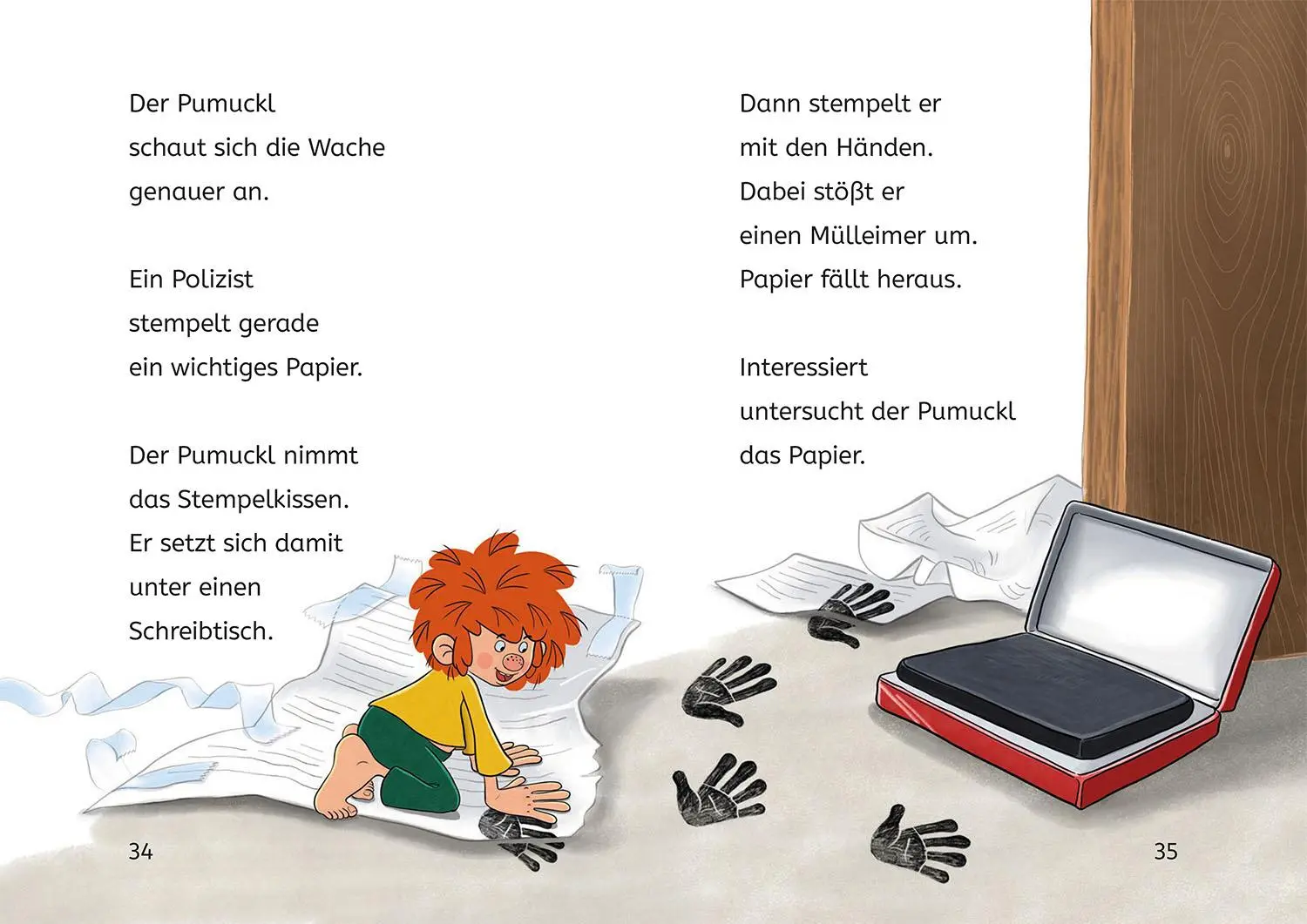 Bild: 9783440180228 | Pumuckl, Bücherhelden 1. Klasse, Pumuckl bei der Polizei | Buch | 2025