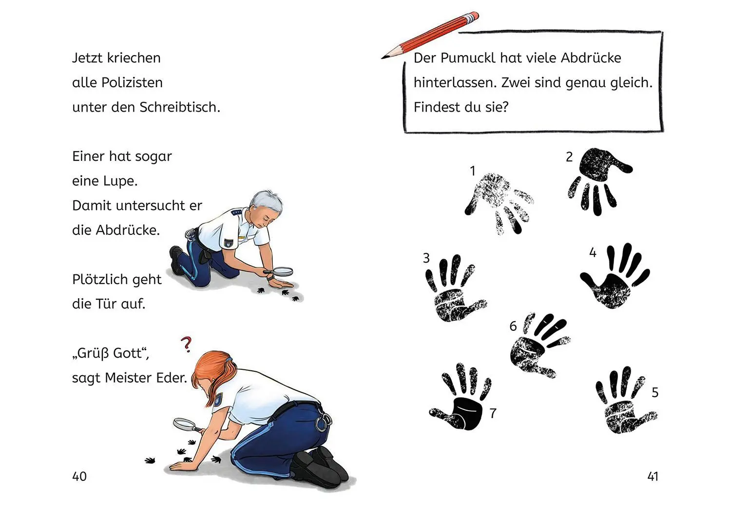 Bild: 9783440180228 | Pumuckl, Bücherhelden 1. Klasse, Pumuckl bei der Polizei | Buch | 2025