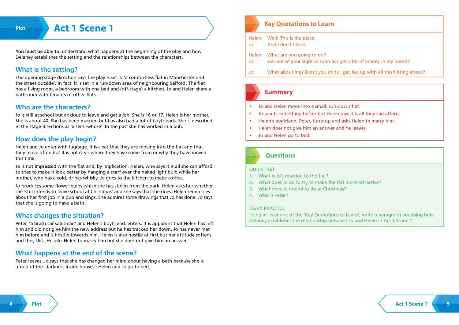 Bild: 9780008520328 | A Taste of Honey AQA GCSE 9-1 English Literature Text Guide | Gcse