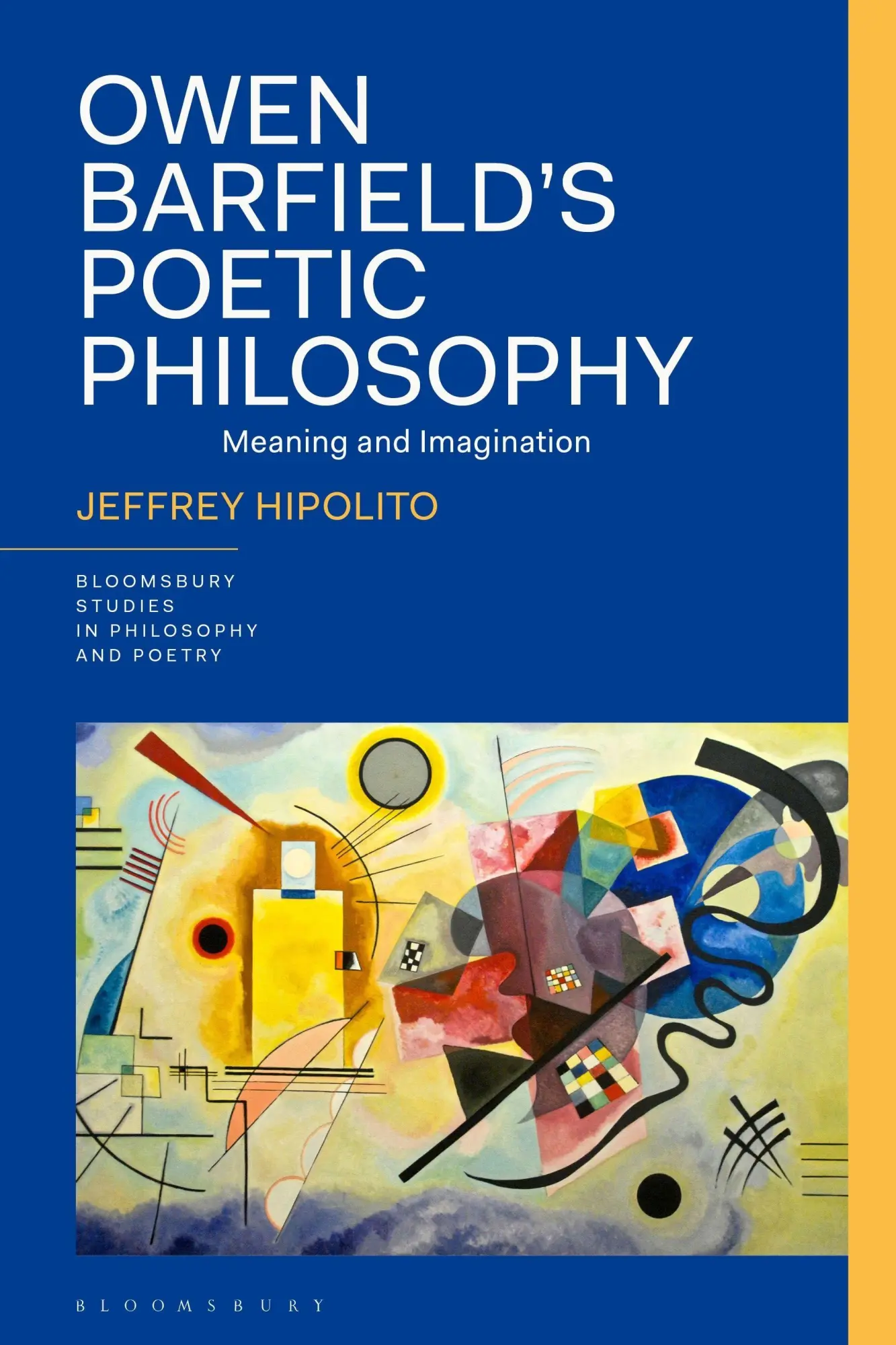 Cover: 9781350420328 | Owen Barfield's Poetic Philosophy | Meaning and Imagination | Hipolito