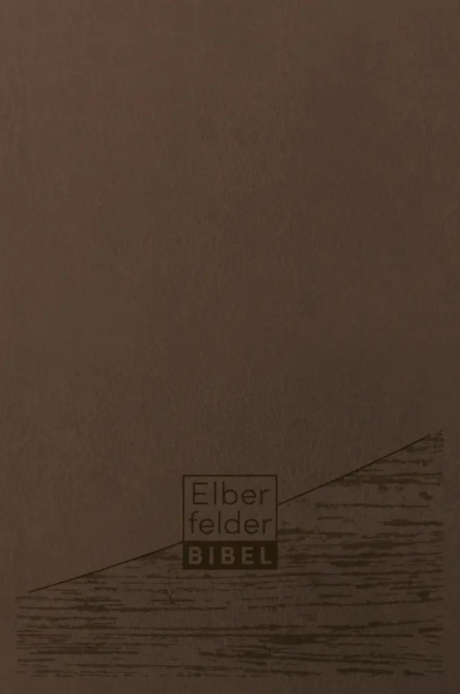 Cover: 9783417020328 | Elberfelder Bibel - Standardausgabe, Kunstleder braun | Buch | Deutsch