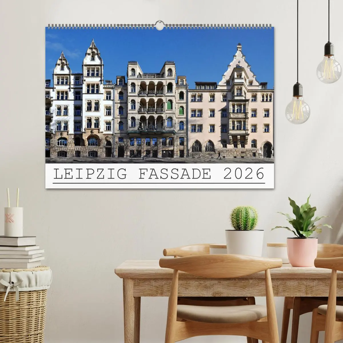 Bild: 9783516190328 | Leipzig Fassade 2026 (Wandkalender 2026 DIN A2 quer), CALVENDO...