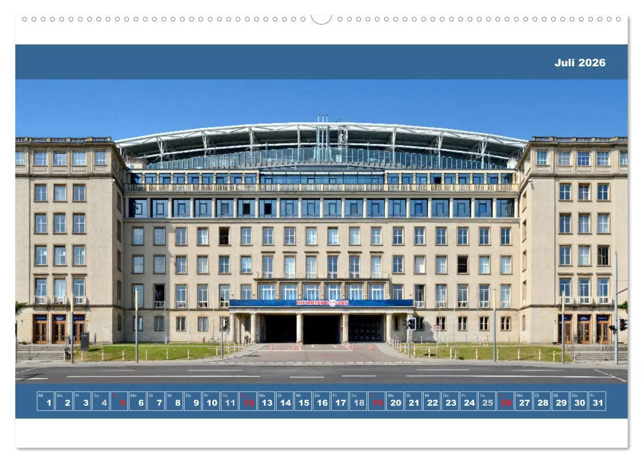 Bild: 9783516190328 | Leipzig Fassade 2026 (Wandkalender 2026 DIN A2 quer), CALVENDO...