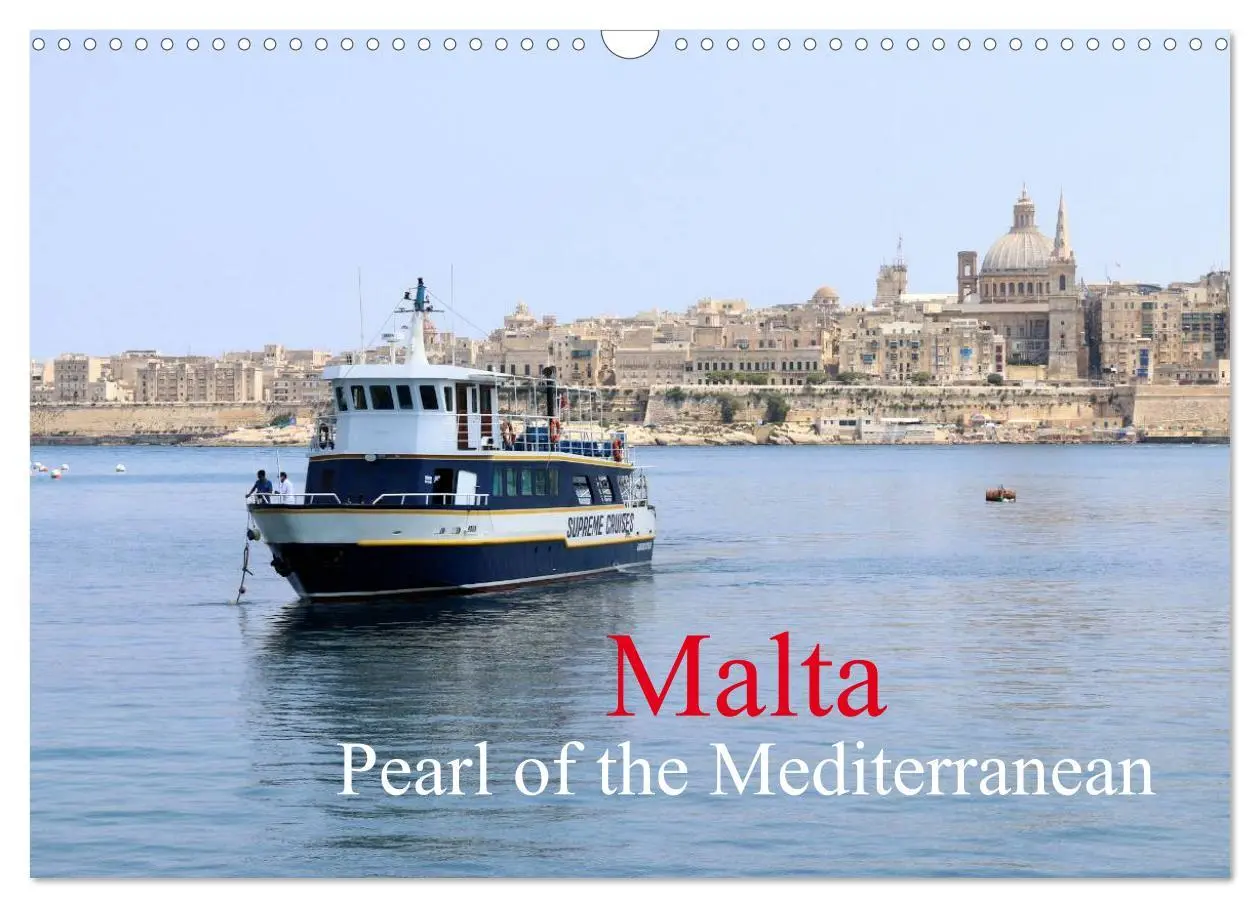 Cover: 9783516570328 | Malta Pearl of the Mediterranean (Wall Calendar 2026 DIN A3...