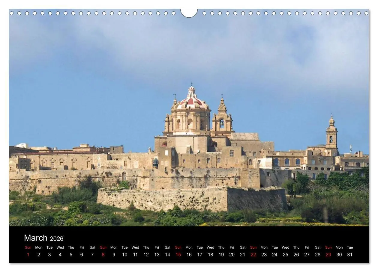 Bild: 9783516570328 | Malta Pearl of the Mediterranean (Wall Calendar 2026 DIN A3...