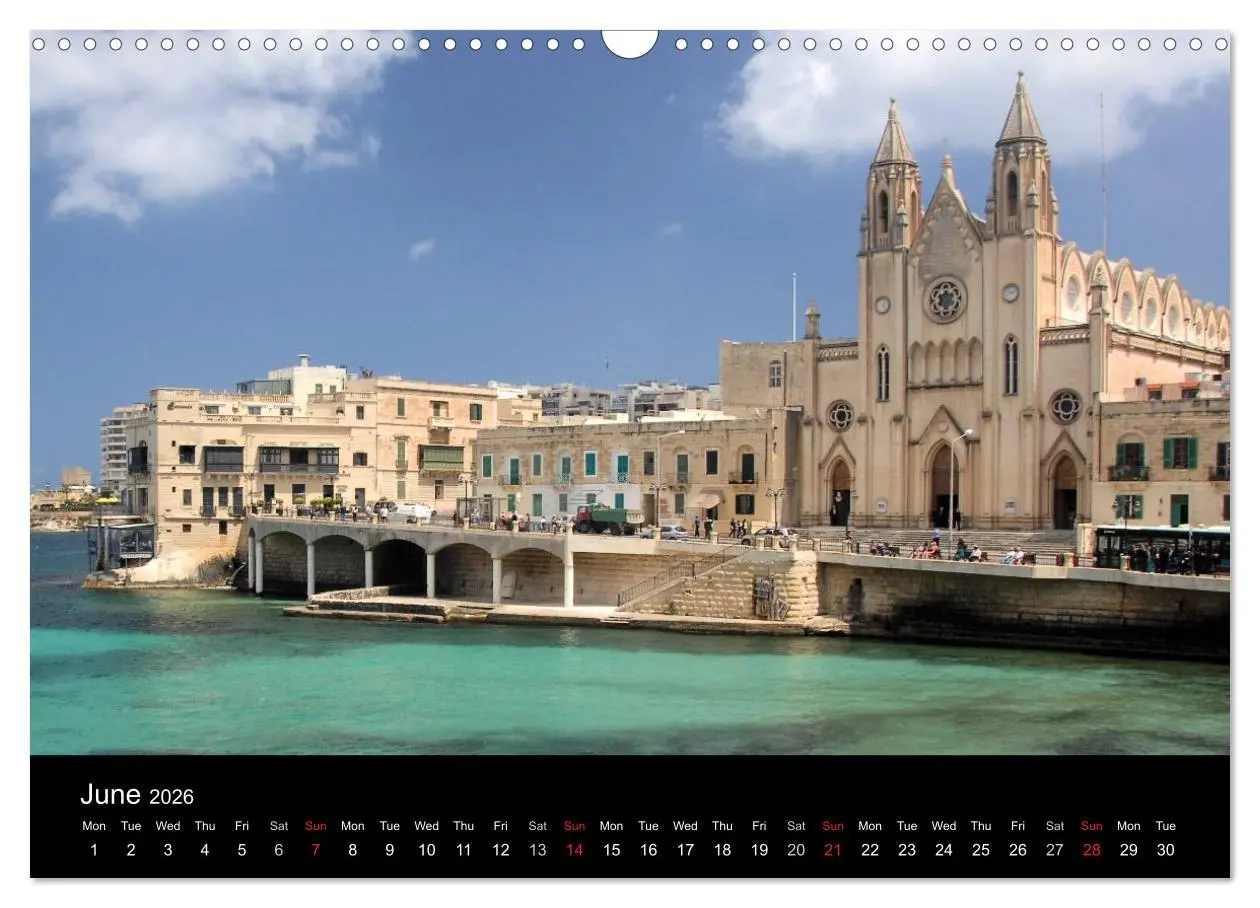 Bild: 9783516570328 | Malta Pearl of the Mediterranean (Wall Calendar 2026 DIN A3...