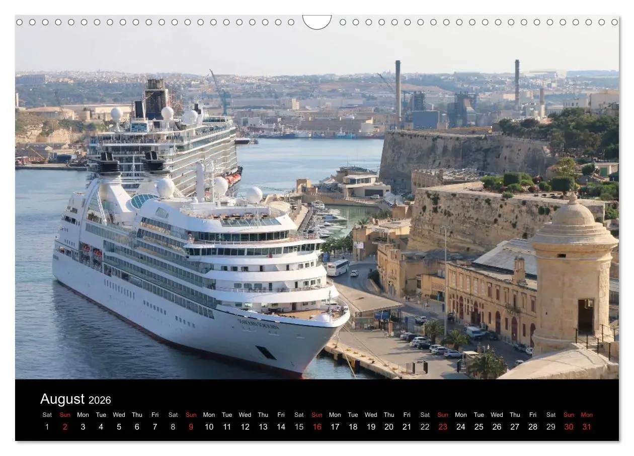 Bild: 9783516570328 | Malta Pearl of the Mediterranean (Wall Calendar 2026 DIN A3...