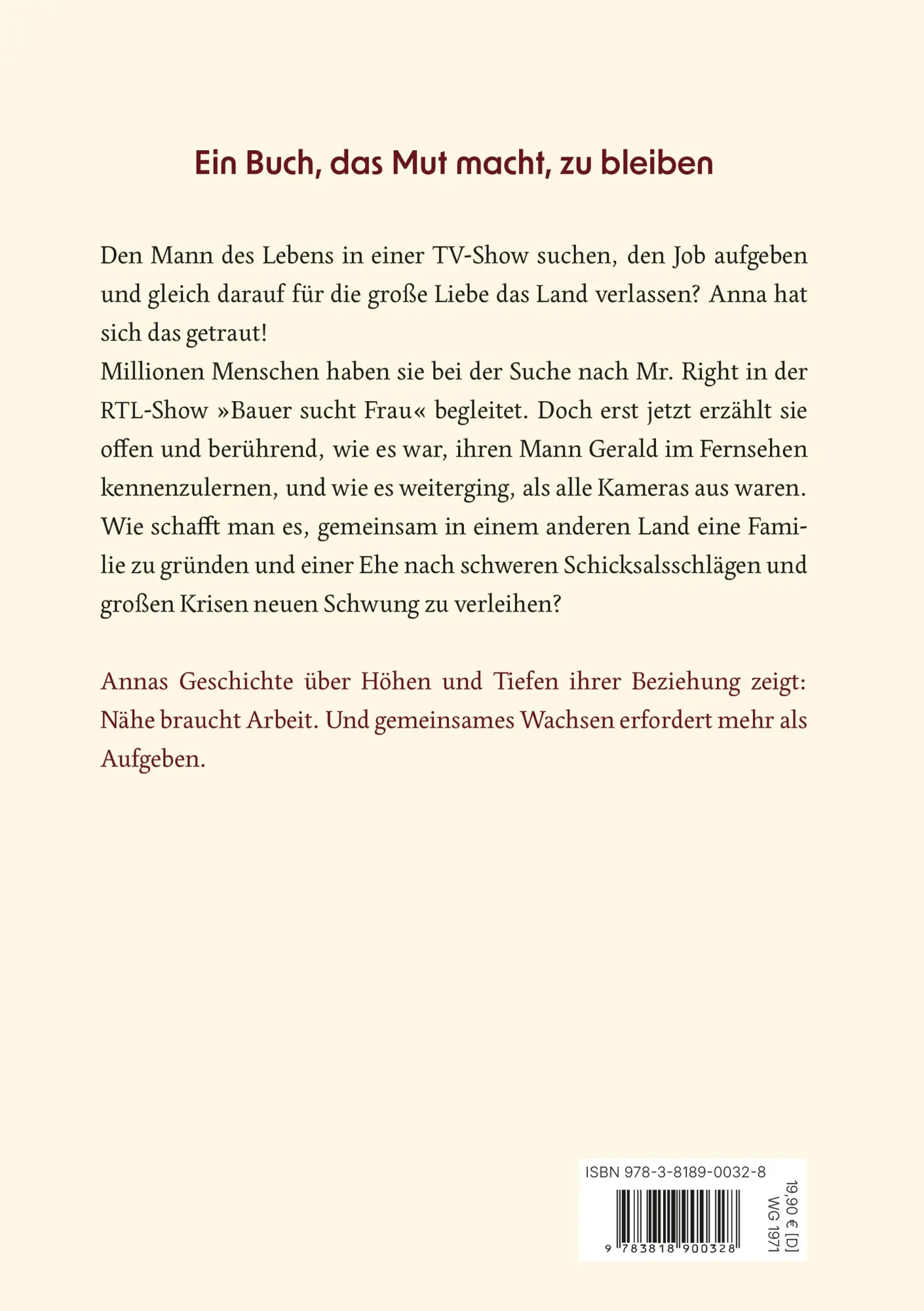 Bild: 9783818900328 | Bleiben | Anna Heiser | Taschenbuch | 240 S. | Deutsch | 2026 | GRAU