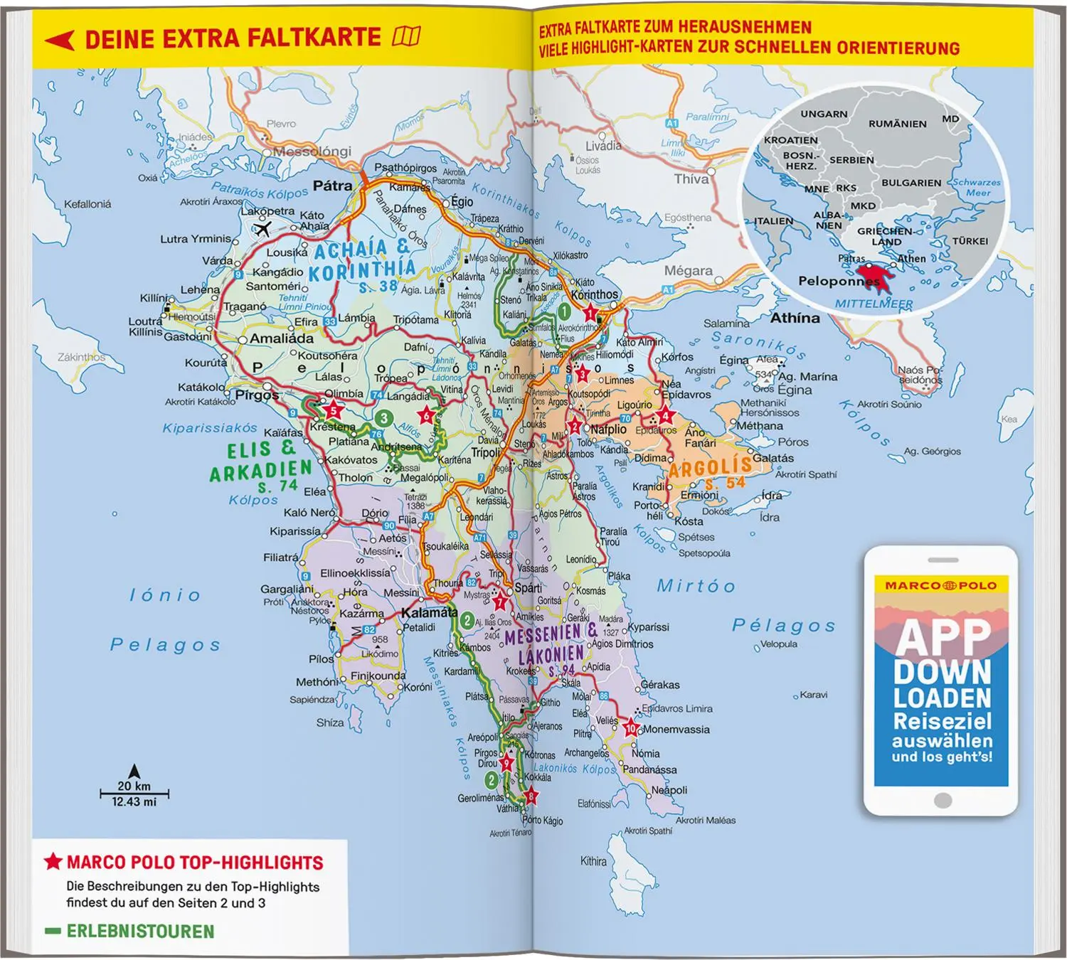 Bild: 9783829720328 | MARCO POLO Reiseführer Peloponnes | Klaus Bötig | Taschenbuch | 140 S.