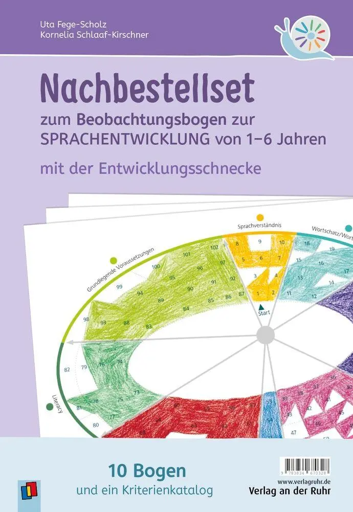 Cover: 9783834670328 | Nachbestellset zum Beobachtungsbogen zur Sprachentwicklung von 1-6...