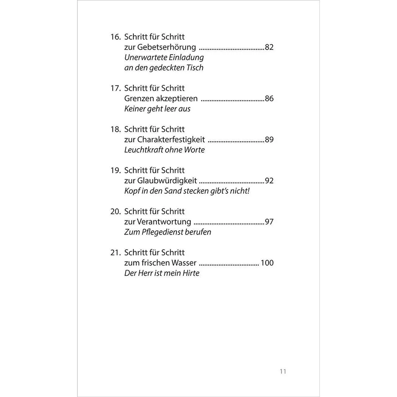 Bild: 9783863380328 | Schritt für Schritt - so lebt sich's gut | Doris Schulte | Buch | 2023