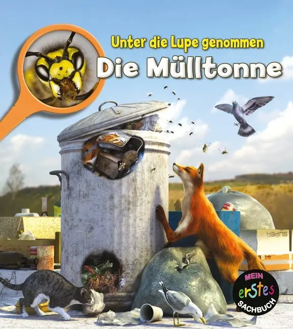 Cover: 9789463410328 | Unter die Lupe genommen - Die Mülltonne | Mit digitalem Zusatzangebot