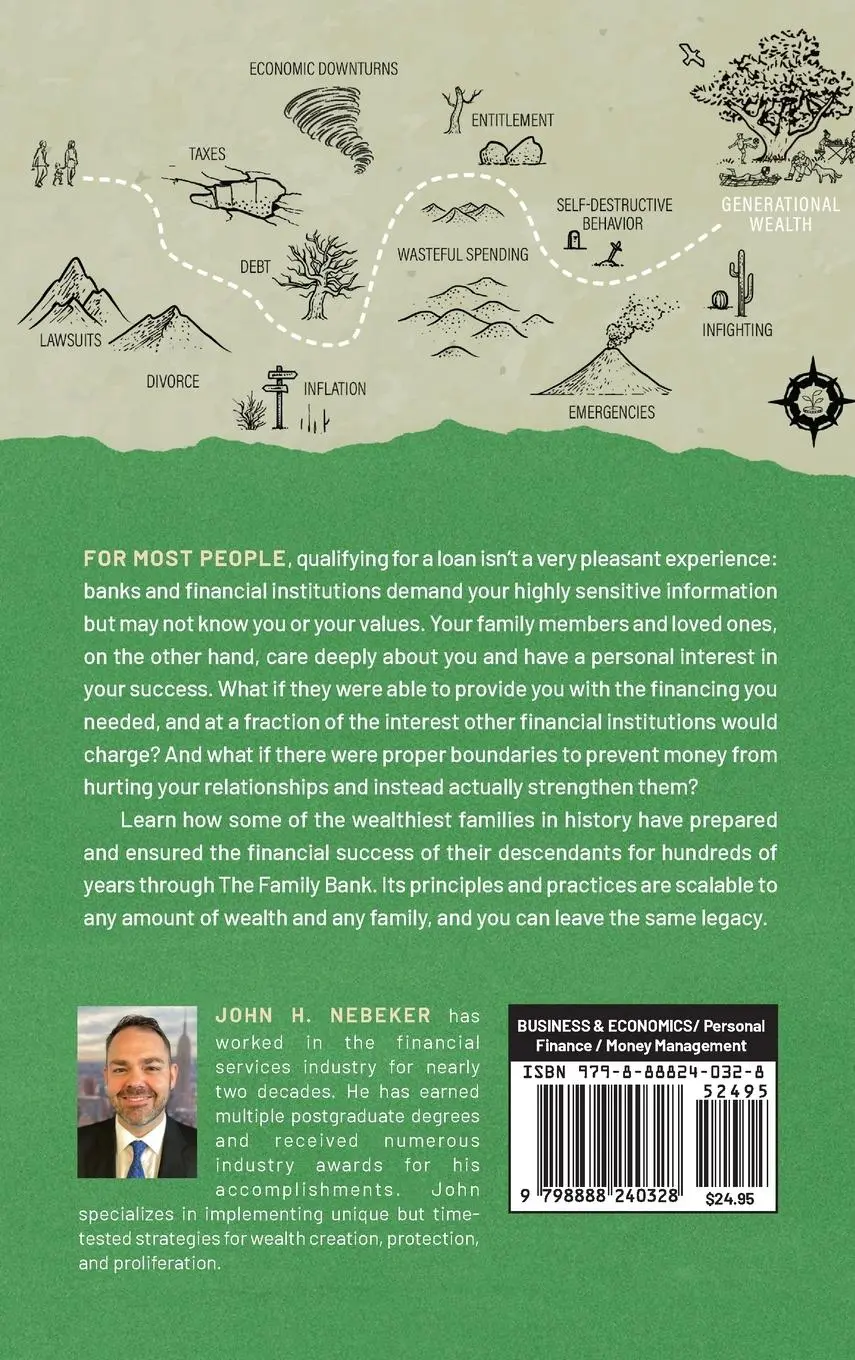 Rückseite: 9798888240328 | The Family Bank | The Key to Generational Wealth | John H Nebeker