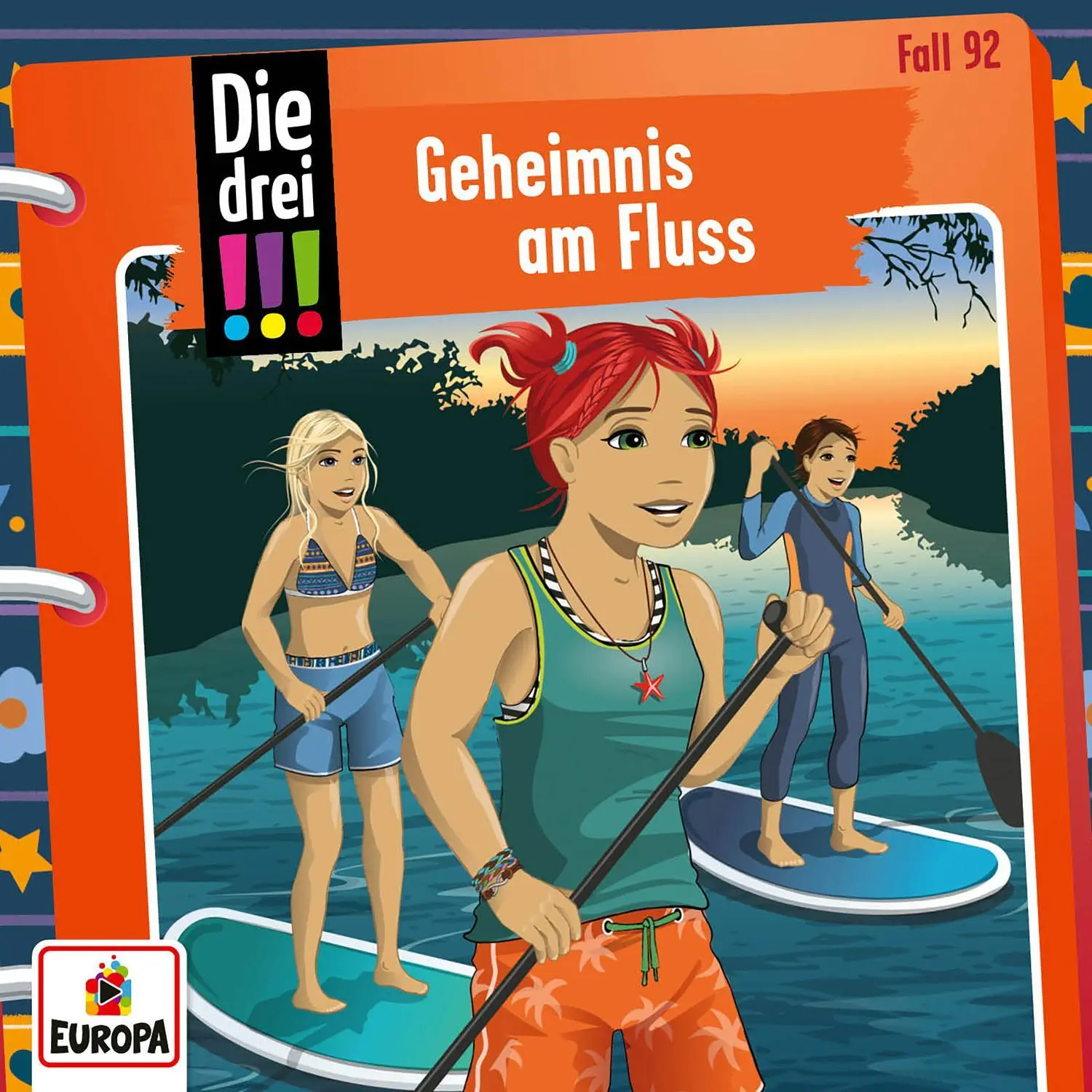 Cover: 198028400428 | Die drei !!! 92: Geheimnis am Fluss | Kirsten Vogel | Audio-CD | CD