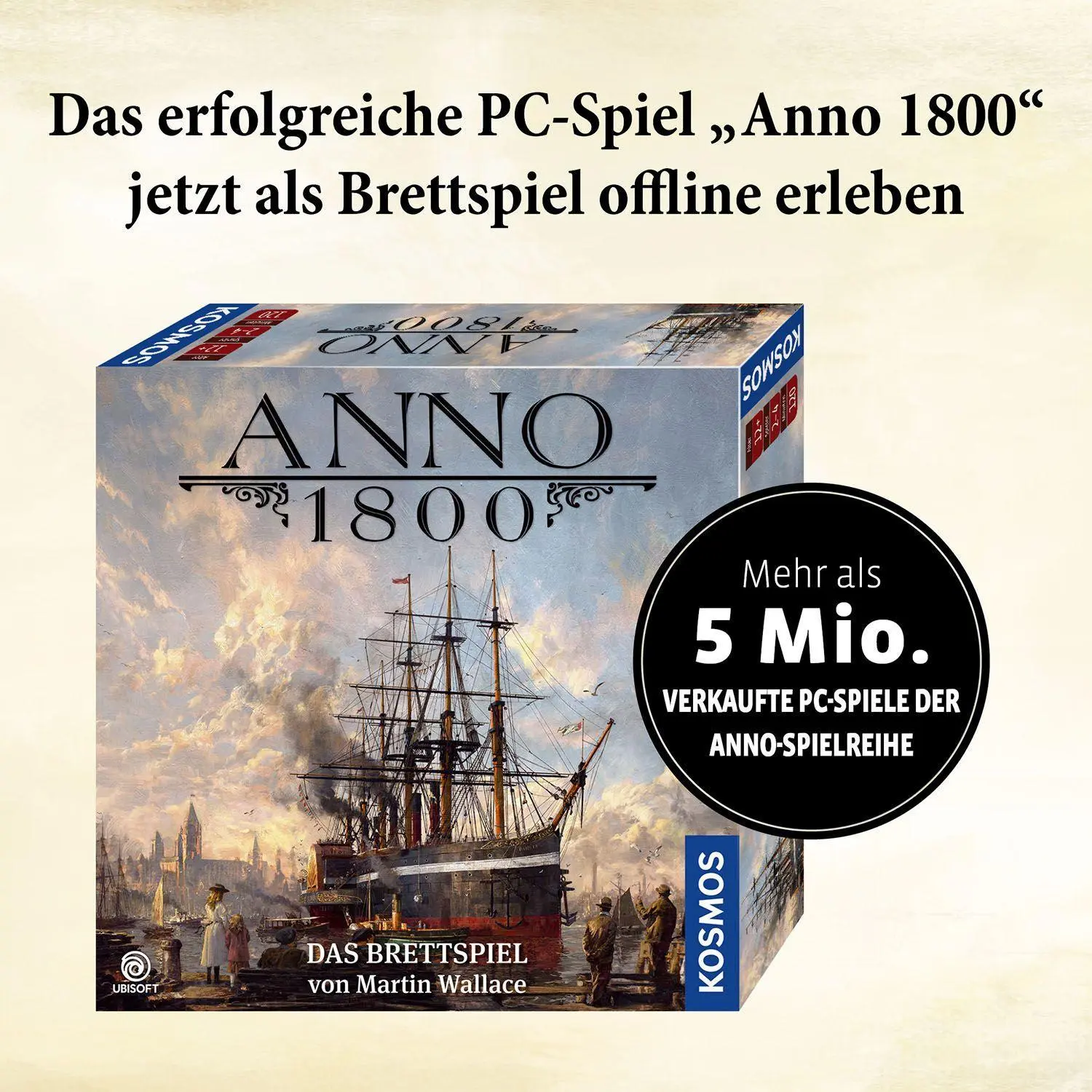 Bild: 4002051680428 | Anno 1800 | Martin Wallace | Spiel | Brettspiel | 680428 | Deutsch