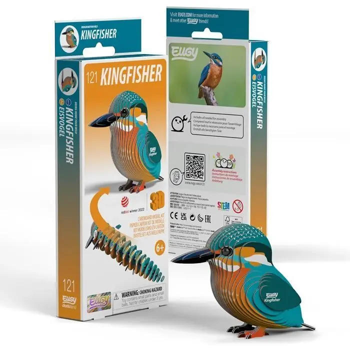 Cover: 9421036940428 | EUGY - 3D Bastelset Eisvogel | Kit (Bastelset) | 2025 | EUGY