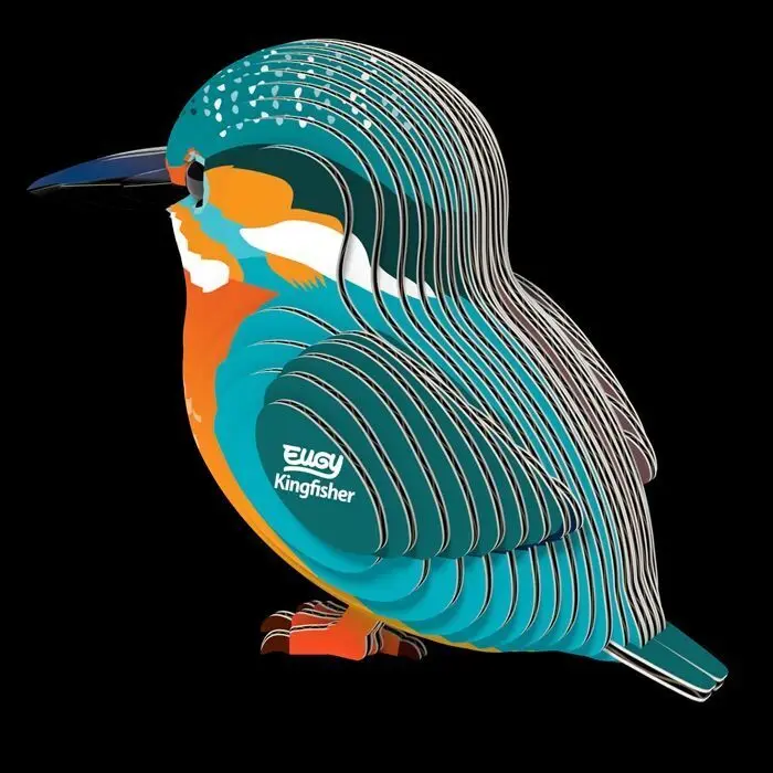 Bild: 9421036940428 | EUGY - 3D Bastelset Eisvogel | Kit (Bastelset) | 2025 | EUGY